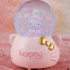 Castell Deco ? Bola De Nieve, Globo De Cristal, Luz y Mus?ca ? Hello Kitty, Innovador Decorativo, Regalo ni?a, Caja Mus?cal, luz led de Noche, mas de 7 melo?as Diferentes.